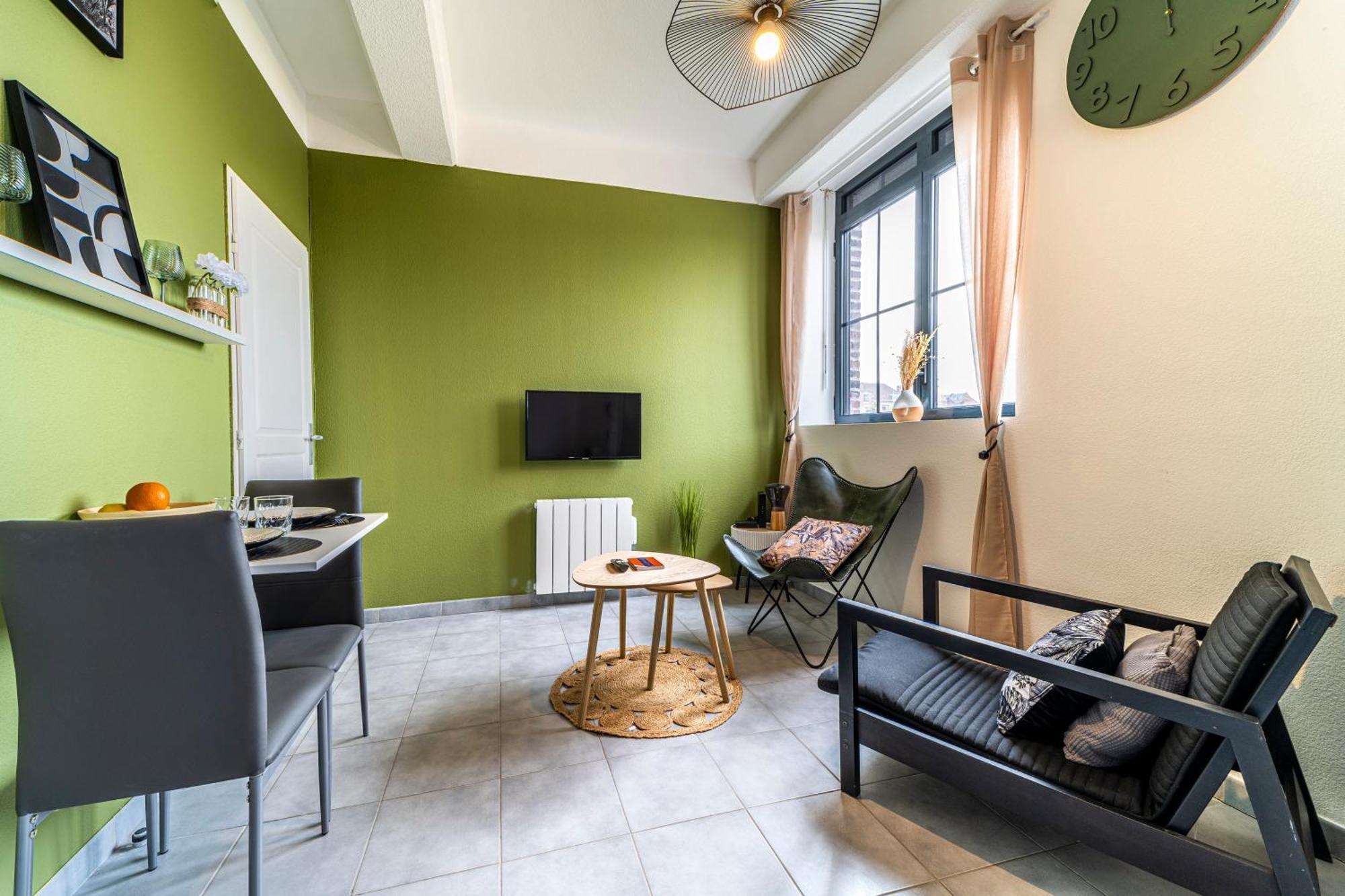 Stay Cosy Lille I Tourcoing - Appartement - Hypercentre - Parking Securise - Wifi - Netflix - Cuisine Exterior photo